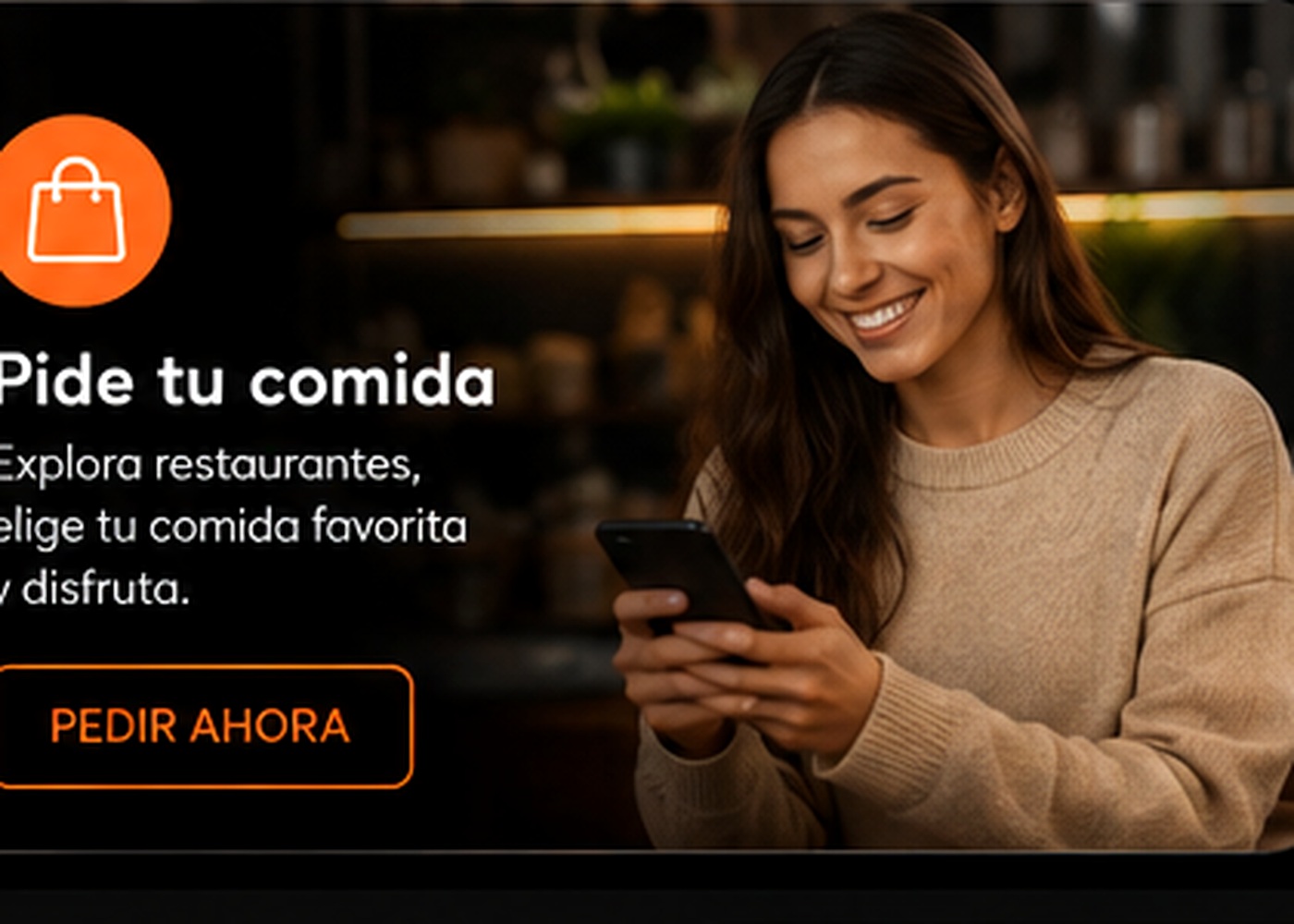 Cliente usando Instant Food
