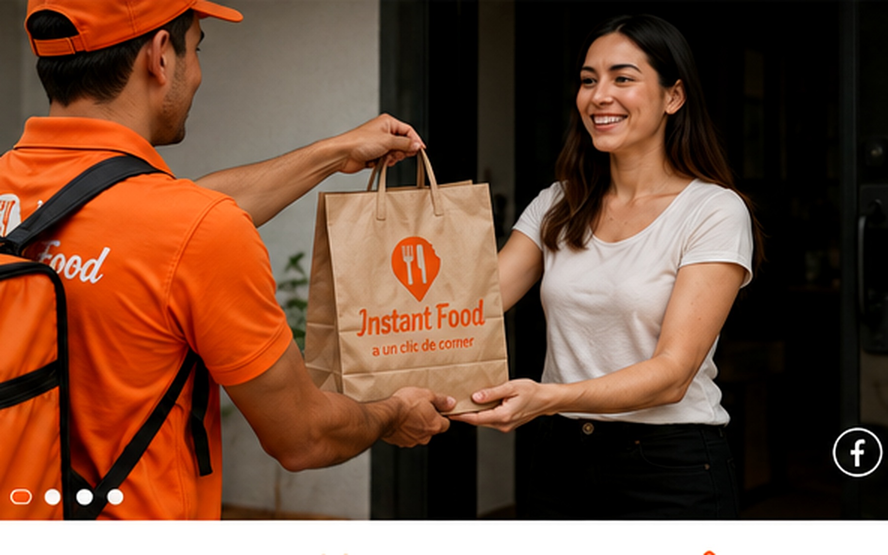 Entrega de comida de Instant Food